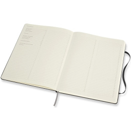 Pro Hard Cover Notebook XL Black Linjeret i gruppen Papir & Blokke / Skriv og noter / Notesbøger hos Pen Store (136836)