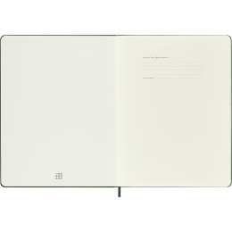 Classic Hard Cover Notebook XL Myrtle Green i gruppen Papir & Blok / Skriv og noter / Notesbøger hos Pen Store (136841_r)