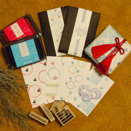 Stempelsæt Iroitoshi Soso 15-pak i gruppen Hobby & Kreativitet / Hobbytilbehør / Stempler hos Pen Store (136886)