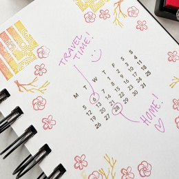 Stempel Iromoyo Kalender i gruppen Hobby & Kreativitet / Hobbytilbehør / Stempler hos Pen Store (136889)