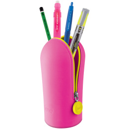 Pen Case Hoop Vacuum Neon Pink i gruppen Kids / Børnepenne / Penalhus til børn hos Pen Store (136949)