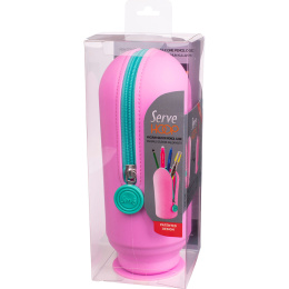 Pen Case Hoop Vacuum Pastel Pink i gruppen Kids / Børnepenne / Penalhus til børn hos Pen Store (136950)