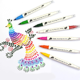 Brush Sign Pen Twin 30-pak + Zipper Pouch i gruppen Penne / Kunstnerpenne / Penselpenne hos Pen Store (137002)