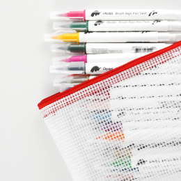Brush Sign Pen Twin 30-pak + Zipper Pouch i gruppen Penne / Kunstnerpenne / Penselpenne hos Pen Store (137002)