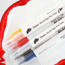 Brush Sign Pen Twin 30-pak + Zipper Pouch i gruppen Penne / Kunstnerpenne / Penselpenne hos Pen Store (137002)