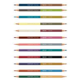 Bicolor Paul Smith 12‑sæt + pensel i gruppen Penne / Kunstnerpenne / Akvarelblyanter hos Pen Store (137004)