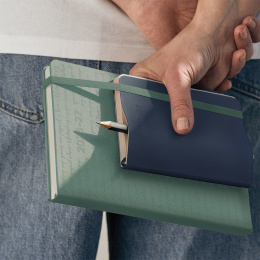 Kalender 18M WeekNote Soft Cover Pocket Black i gruppen Papir & Blokke / Kalendere / 18 mdr kalendere hos Pen Store (137007)