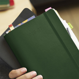 Kalender 18M WeekNote Soft Cover Large Black i gruppen Papir & Blokke / Kalendere / 18 mdr kalendere hos Pen Store (137008)