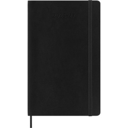 Kalender 18M WeekNote Soft Cover Large Black i gruppen Papir & Blokke / Kalendere / 18 mdr kalendere hos Pen Store (137008)