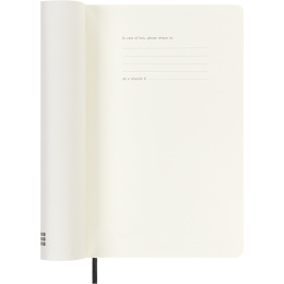 Kalender 18M WeekNote Soft Cover Large Black i gruppen Papir & Blokke / Kalendere / 18 mdr kalendere hos Pen Store (137008)
