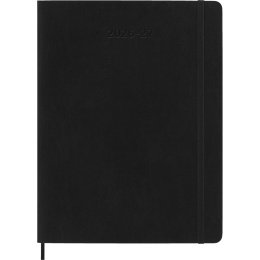 Kalender 18M WeekNote Soft Cover XL Black i gruppen Papir & Blokke / Kalendere / 18 mdr kalendere hos Pen Store (137009)