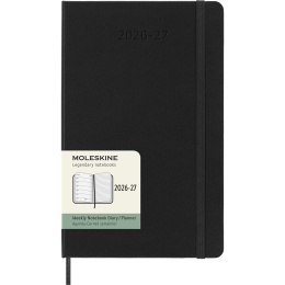 Kalender 18M WeekNote Hard Cover Large Black i gruppen Papir & Blokke / Kalendere / 18 mdr kalendere hos Pen Store (137011)