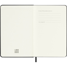 Kalender 18M Weekly Hard Cover Horisontell Pocket Black i gruppen Papir & Blokke / Kalendere / 18 mdr kalendere hos Pen Store (137013)