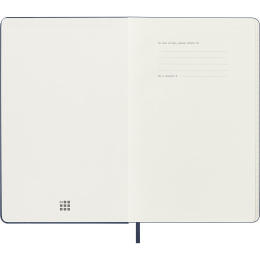 Kalender 18M WeekNote Hard Cover Large Sapphire Blue i gruppen Papir & Blokke / Kalendere / 18 mdr kalendere hos Pen Store (137017)