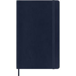 Kalender 18M WeekNote Soft Cover Large Sapphire Blue i gruppen Papir & Blokke / Kalendere / 18 mdr kalendere hos Pen Store (137019)