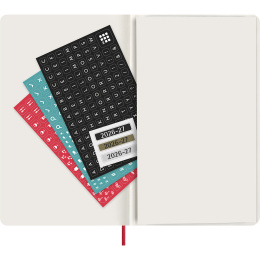 Kalender 18M WeekNote Soft Cover Large Red i gruppen Papir & Blokke / Kalendere / 18 mdr kalendere hos Pen Store (137020)
