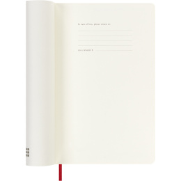 Kalender 18M WeekNote Soft Cover Large Red i gruppen Papir & Blokke / Kalendere / 18 mdr kalendere hos Pen Store (137020)