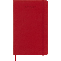 Kalender 18M WeekNote Hard Cover Large Red i gruppen Papir & Blokke / Kalendere / 18 mdr kalendere hos Pen Store (137022)