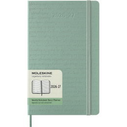 Kalender 18M WeekNote Hard Cover Large Sage Green i gruppen Papir & Blokke / Kalendere / 18 mdr kalendere hos Pen Store (137024)