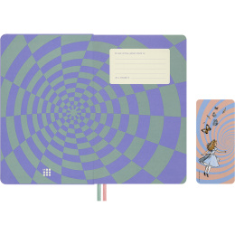 Kalender 18M WeekNote Hard Cover Large Alice in Wonderland i gruppen Papir & Blokke / Kalendere / 18 mdr kalendere hos Pen Store (137025)