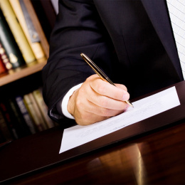 Bullet Gold Titanium i gruppen Penne / Fine Writing / Kuglepenne hos Pen Store (137026)