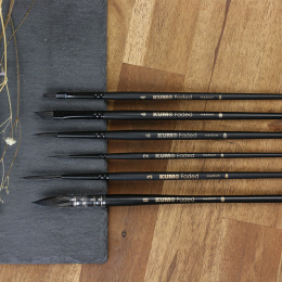 Pensel Faded Flat 4 i gruppen Kunstnerartikler / Pensler / Akvarelpensler hos Pen Store (137050)