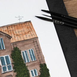 Pensel Faded French Rigger 6 i gruppen Kunstnerartikler / Pensler / Akvarelpensler hos Pen Store (137057)
