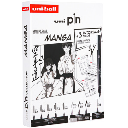 Pin Fine Line Manga Set i gruppen Penne / Kunstnerpenne / Fineliners hos Pen Store (137083)