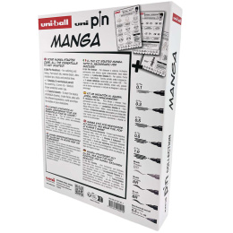 Pin Fine Line Manga Set i gruppen Penne / Kunstnerpenne / Fineliners hos Pen Store (137083)