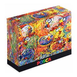 Posca Brush Standing Sæt i gruppen Penne / Kunstnerpenne / Illustrationmarkers hos Pen Store (137115)