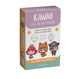 Kawaii Cute and Easy Drawing Deck i gruppen Hobby & Kreativitet / Bøger / Instruktionsbøger hos Pen Store (137175)