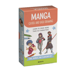 Manga Quick and Easy Drawing Deck i gruppen Hobby & Kreativitet / Bøger / Instruktionsbøger hos Pen Store (137177)