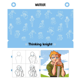 Manga Quick and Easy Drawing Deck i gruppen Hobby & Kreativitet / Bøger / Instruktionsbøger hos Pen Store (137177)