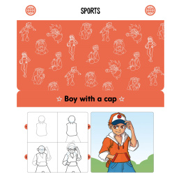 Manga Quick and Easy Drawing Deck i gruppen Hobby & Kreativitet / Bøger / Instruktionsbøger hos Pen Store (137177)