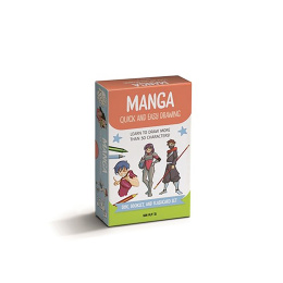 Manga Quick and Easy Drawing Deck i gruppen Hobby & Kreativitet / Bøger / Instruktionsbøger hos Pen Store (137177)