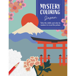 Mystery Coloring Japan i gruppen Hobby & Kreativitet / Bøger / Malebøger til voksne hos Pen Store (137181)