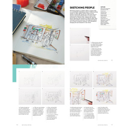 Sketching in the City i gruppen Hobby & Kreativitet / Bøger / Inspirationsbøger hos Pen Store (137185)
