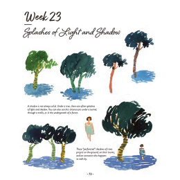 A Beginner's Year of Watercolor i gruppen Hobby & Kreativitet / Bøger / Instruktionsbøger hos Pen Store (137195)