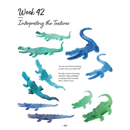 A Beginner's Year of Watercolor i gruppen Hobby & Kreativitet / Bøger / Instruktionsbøger hos Pen Store (137195)