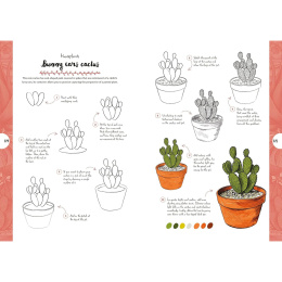 10 Step Drawing: Botanicals i gruppen Hobby & Kreativitet / Bøger / Instruktionsbøger hos Pen Store (137196)