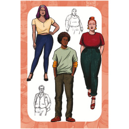 10 Step Drawing: Figures i gruppen Hobby & Kreativitet / Bøger / Instruktionsbøger hos Pen Store (137197)