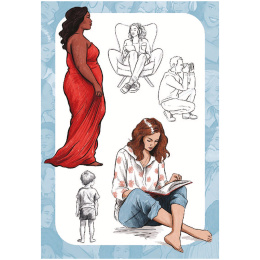 10 Step Drawing: Figures i gruppen Hobby & Kreativitet / Bøger / Instruktionsbøger hos Pen Store (137197)