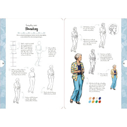 10 Step Drawing: Figures i gruppen Hobby & Kreativitet / Bøger / Instruktionsbøger hos Pen Store (137197)