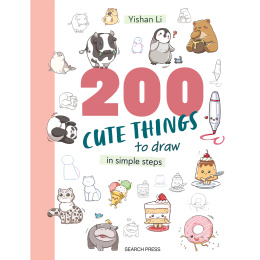 200 Cute Things to Draw i gruppen Hobby & Kreativitet / Bøger / Instruktionsbøger hos Pen Store (137199)
