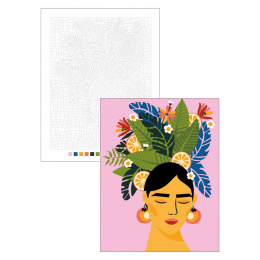 Color by Numbers: Flowers i gruppen Hobby & Kreativitet / Bøger / Malebøger til voksne hos Pen Store (137205)