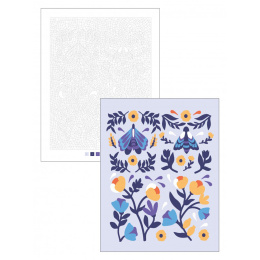 Color by Numbers: Flowers i gruppen Hobby & Kreativitet / Bøger / Malebøger til voksne hos Pen Store (137205)