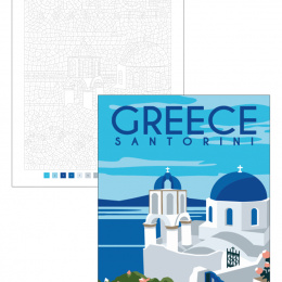 Color by Numbers: Travel i gruppen Hobby & Kreativitet / Bøger / Malebøger til voksne hos Pen Store (137207)