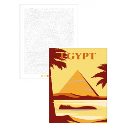 Color by Numbers: Travel i gruppen Hobby & Kreativitet / Bøger / Malebøger til voksne hos Pen Store (137207)