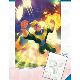 Comic Art Superheroes i gruppen Hobby & Kreativitet / Bøger / Instruktionsbøger hos Pen Store (137208)
