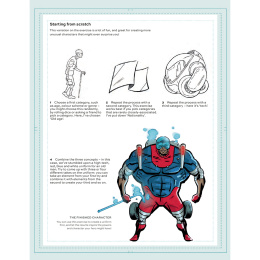 Comic Art Superheroes i gruppen Hobby & Kreativitet / Bøger / Instruktionsbøger hos Pen Store (137208)